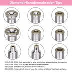 3in1 Diamond Microdermabrasion Machine For Facial Skin Care Blackhead Removal Acne Wrinkle Vacuum & Spray Tool