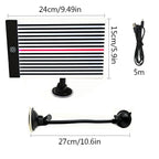 LED Car Dent Repair Light with USB Power Adjustable Brightness Reflector Line Board for Paintless Dent Removal