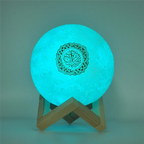 Muslim Night Light 3D Touch Moon with APP Remote Control LED Night Light Moon Light for Bedroom Decoration Coran Lamp