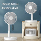 Xiaomi MIJIA 3600mah Desk Fan 4 Speed Adjustable Desktop Table Fan Wit