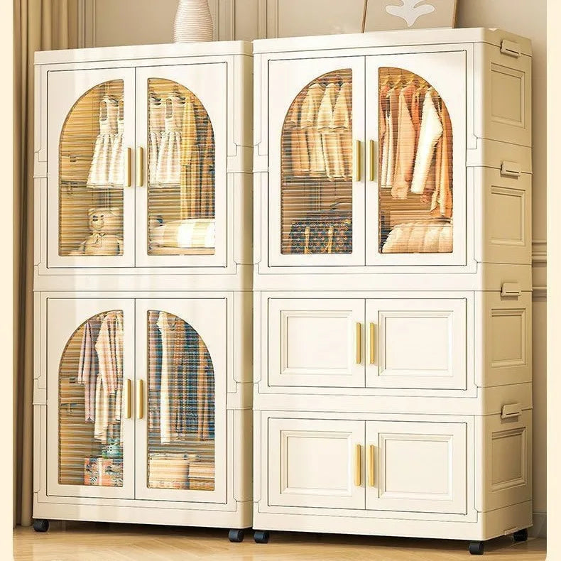 Dressers Bedroom Furniture Home Folding Wardrobe Household Children Wardrobe Home Bedroom Dwvo Storage Drawer Storage Cabinet