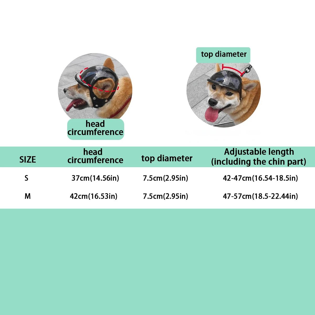 Protective Dog Helmet & Goggles Set for Biking & Outdoor Safety