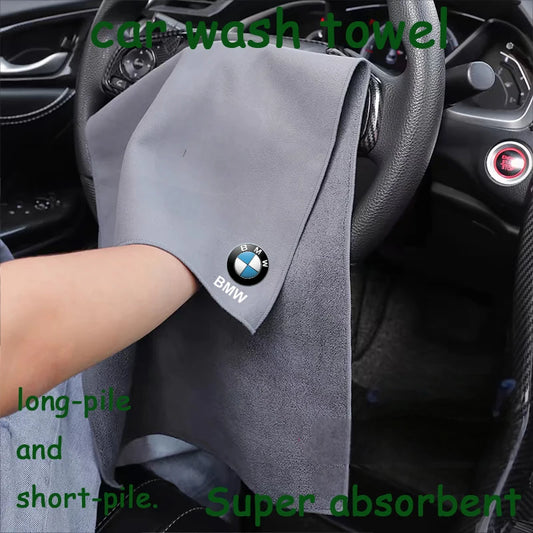 Microfiber Car Cleaning & Detailing Towels for BMW | E/F Series, M Models, X5 Compatible