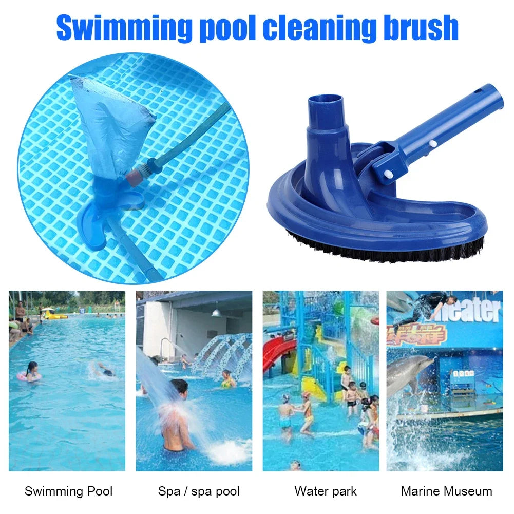 Swimming Pool Cleaner Cleaning Suction Brush Cleaning Tool Pool Equipment Suction Vacuum Head Above Ground Clean Supplies