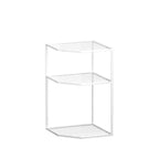 Cookware Storage Rack Kitchen Storage Rack Household Layers Kitchen Organizer Fan-shaped Sink Countertop Cabinet Corner Layered