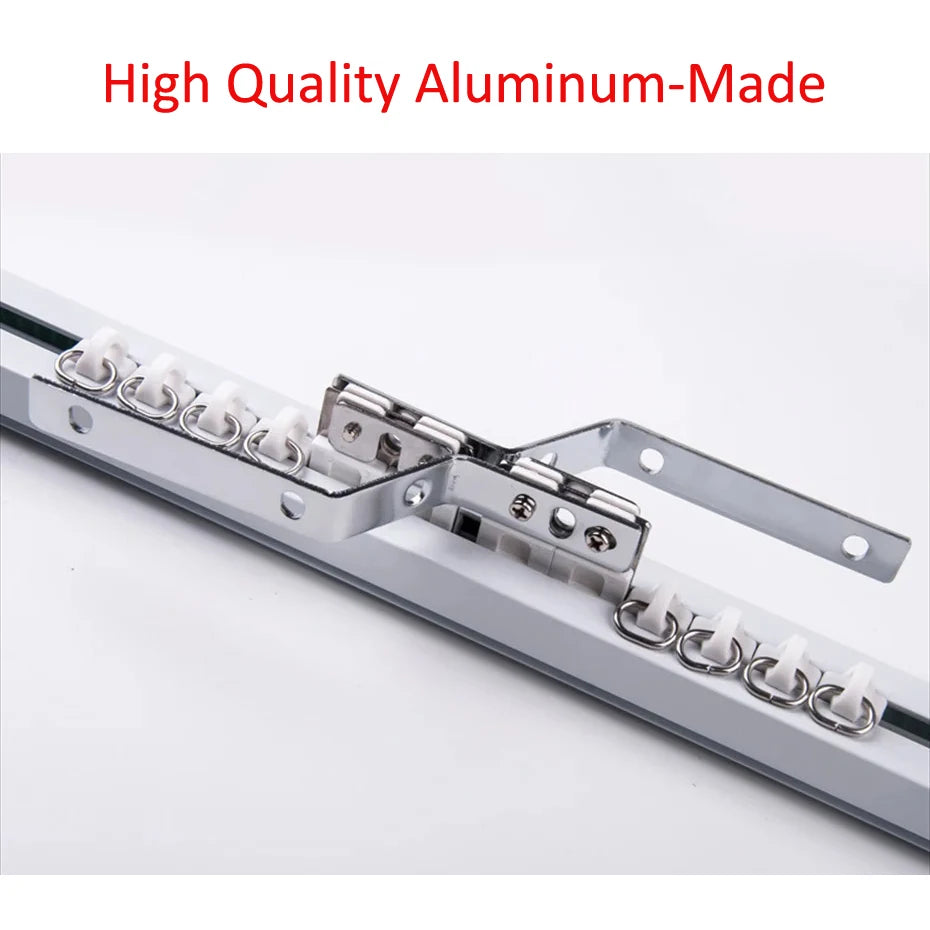 Customized Luxury Curtain Track Super Quiet Electric Curtains Rail for Tuya Wifi/Zigbee /T2 C2 Motor Intelligent Home Track Rod
