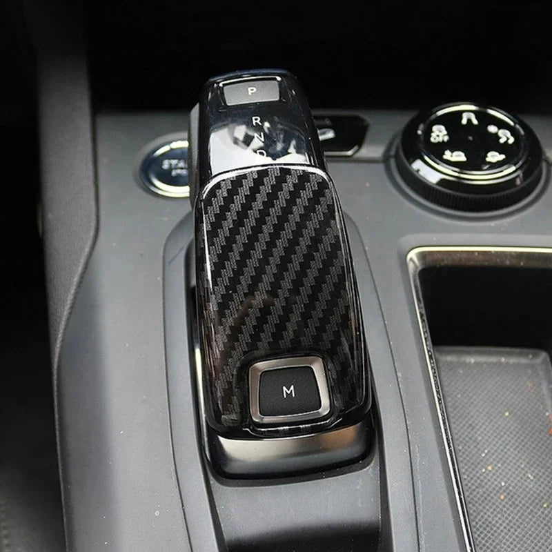 For Peugeot 508 2019 2020 2021 2022 CarbonFiber interior Accessories gear shfit panle steering wheel seat switch Air vent Cover