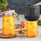 Electric Mason Jar Vacuum Sealing Kit Cordless Automatic Tank Sealant For Wide And Conventional Mouth Mason Jar Fermentation