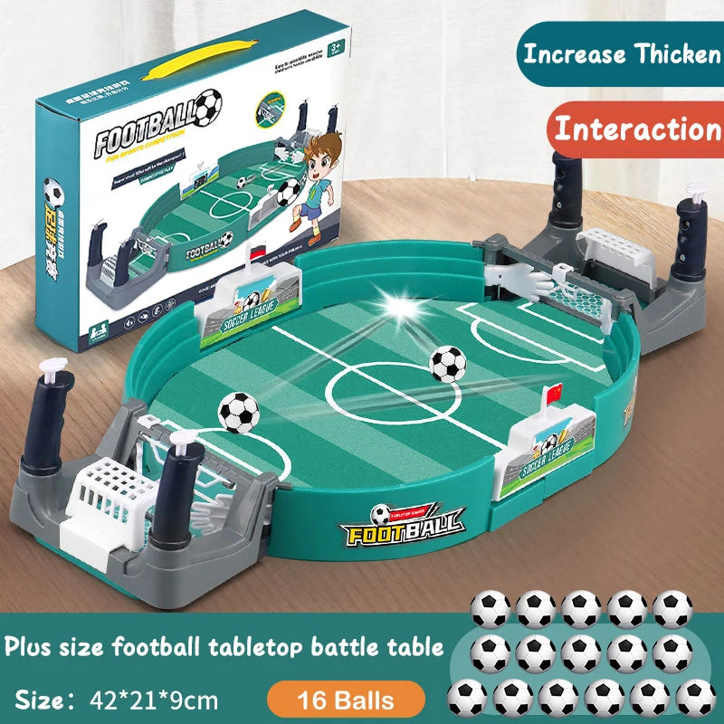 Portable Soccer Table - Desktop Foosball Board Game for Kids, Boys & Family Parties | AlluCanFind