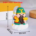 Chinese mini Fairy Ornaments Guanyin Desktop God of Wealth Mascot Crafts Buddha Shrine Entrance Decoration Car Ornaments
