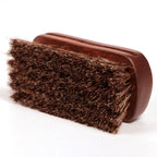 Horsehair Leather Textile Cleaning Brush for Car Interior Furniture Apparel Bag