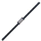 US MGN MGN9 MGN12 miniature linear rail slide 250 300 350 400 450 500 600mm 1pc MGN12 Black linear guide+1pc MGN12H Carriage CNC
