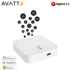 AVATTO Smart Home Automation Wireless Bridge，ZigBee3.0 Dongle Plus Smart Gateway Hub Support Tasmota ZigBee2MQTT Home Assistant