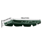 Porch Swing Awning Replacement UV-resistant Waterproof Swing Canopy Garden Outdoor Hammock Swing Awning Replacement