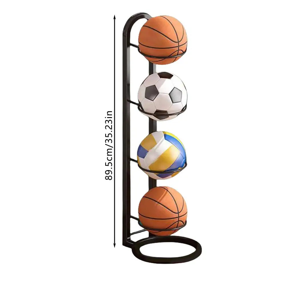 Multi-Layer Children Basketball Storage Rack Ball Football Storage Basket Placed Rack Kindergarten Volleyball Stand Holder