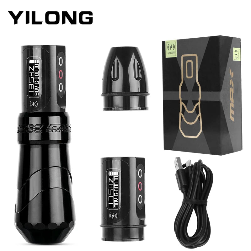 Wireless Tattoo Pen Machine with 2400mAh Battery for Artists
