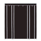 69" Portable Clothes Closet Wardrobe Storage Organizer with Non-Woven Fabric  Quick and Easy to Assemble  Extra Strong
