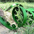 5M/10M Garden Grass Lawn Edge Border Fence With 15 Spikes Path Flexible Lawn Edging Border Fence Outdoor Landscape Garden Decor