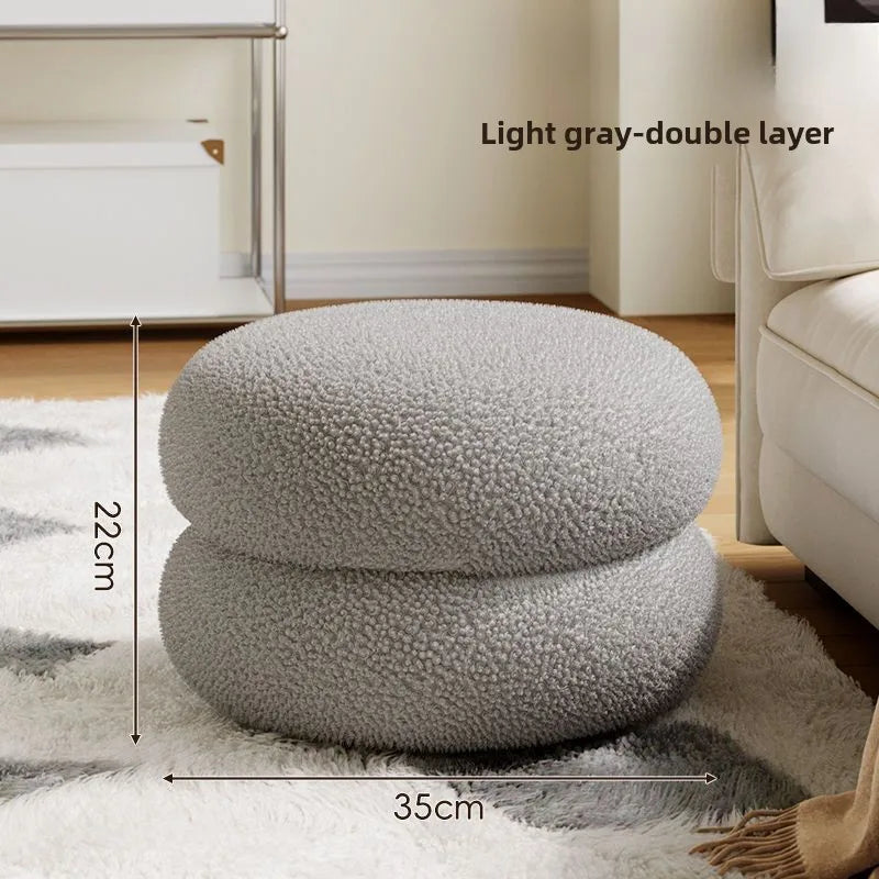 High Quality Lazy Sofa Lamb Fleece Fabric Soft and Delicate Breathable and Not Stuffy  Cloud Lazy Sofa for Multiple Scenarios