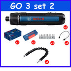 Global Brand BOSCH Go 3 Electric Screwdriver 3.6V 2Ah Cordless Mini Hand Drill Professional Woodwork Screw Driver PK BOSCH GO 2