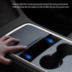 ABS Ultra Thin Center Console Cover for Tesla Model 3 Y 2021-2023 Not Affect Central Control Use Decorative Protection Car