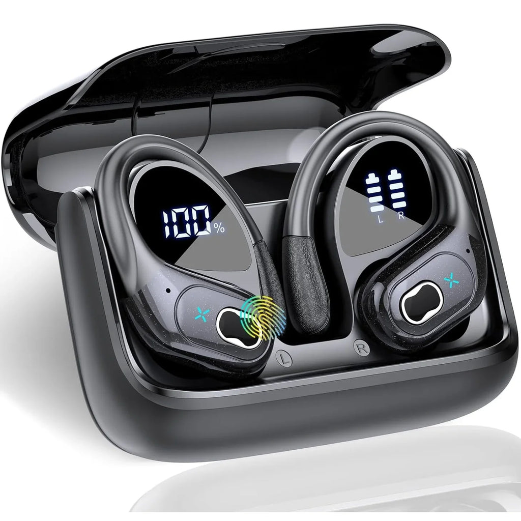Original HD65 TWS Bluetooth V5.4 Headphones Wireless LED Digital Display Earphones Noise Reduction Waterproof Headset New