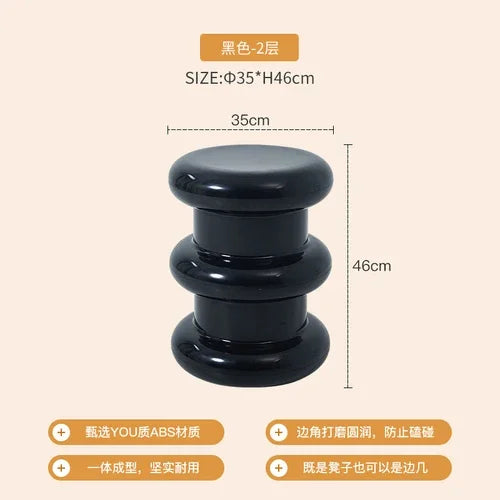 Home Shoe Changing Stool Ins Style Low Stool Sofa Side Table Nordic Modern Minimalist Living Room Creative Small Round Stools