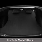 For Tesla Model 3 Model Y 2017-2025 Inflatable Air Mattress Outdoor Camping Inflatable Special Suede Fabric Car Travel Bed