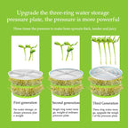 Two Layer Bean Sprouts Maker Thermostat Green Vegetable Seedling Growth Bucket Automatic Electric Sprout Bud Germinator Machine