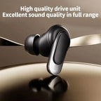 V8 screen display wireless Bluetooth earphones ANC active noise cancelling earbuds in ear earphones with built-in microphone