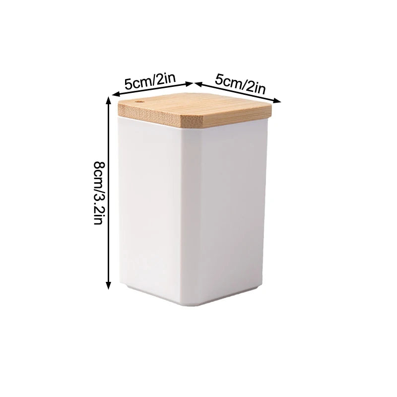 Kitchen Toothpick Box Household Tooth Pick Holder Container Living Room Portable Toothpick Dispenser Storage Bucket Storage Box