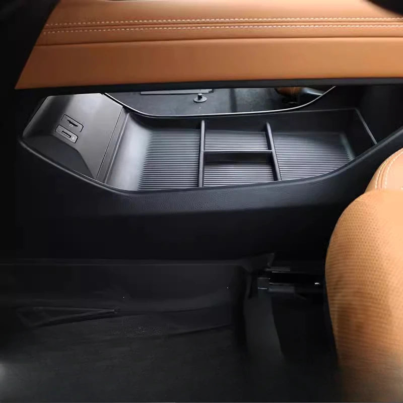 Center Console Storage Box Central Control Lower Organizer Tray for Mazda EZ6 2025 Car Interior Tidying Accessories