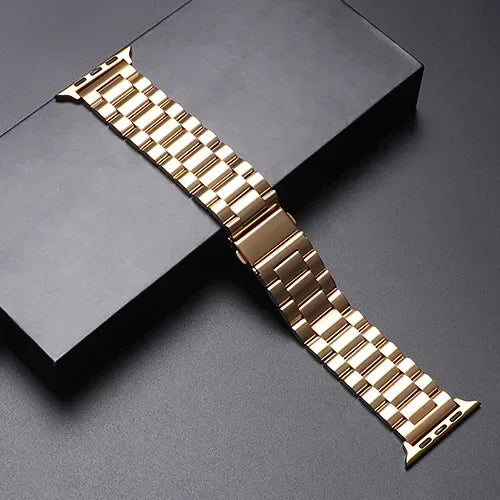 Stainless Steel Apple Watch Band - Metal Bracelet for 38-49mm Series 4-Ultra 2 | AlluCanFind