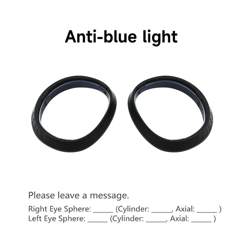 FICEP For Quest 3 Prescription Lenses Anti Blue Myopia Lens Quick Disassemble  Frame Glass For meta Quest 3 Accessories