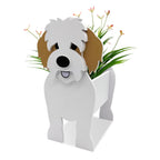 DIY Dog Planter Garden Flower Pot Pomeranian Husky Horse Sheep Elephant Bear Vase Pots Animal PVC FlowerPots Garden Home Decor