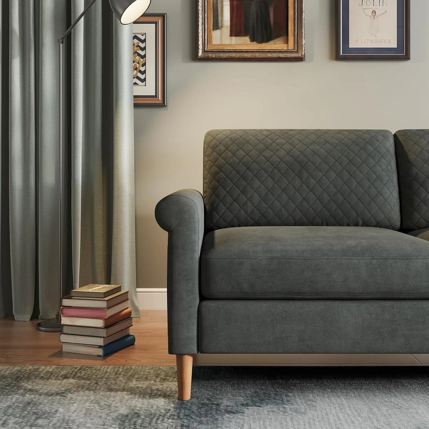 Small Comfy Loveseat Sofa