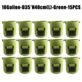5/10Gallon Felt Plant Grow Bags Nonwoven Fabric Garden Potato Pot Greenhouse Vegetable Growing Bags Moisturizing Vertical Tools