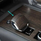 Car Wood Grain Style Console Gear Shift Knob Cover Trim Interior Accessories For Land Rover For Range Rover Sport 2023 2024