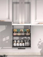 kitchen seasoning basket rack