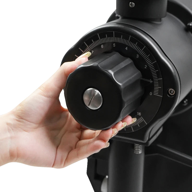 Automatic 98mm Electric Grinder Single Dose Espresso Titanium Flat Burrs Coffee Bean Grinder Commercial Electric Coffee Grinder