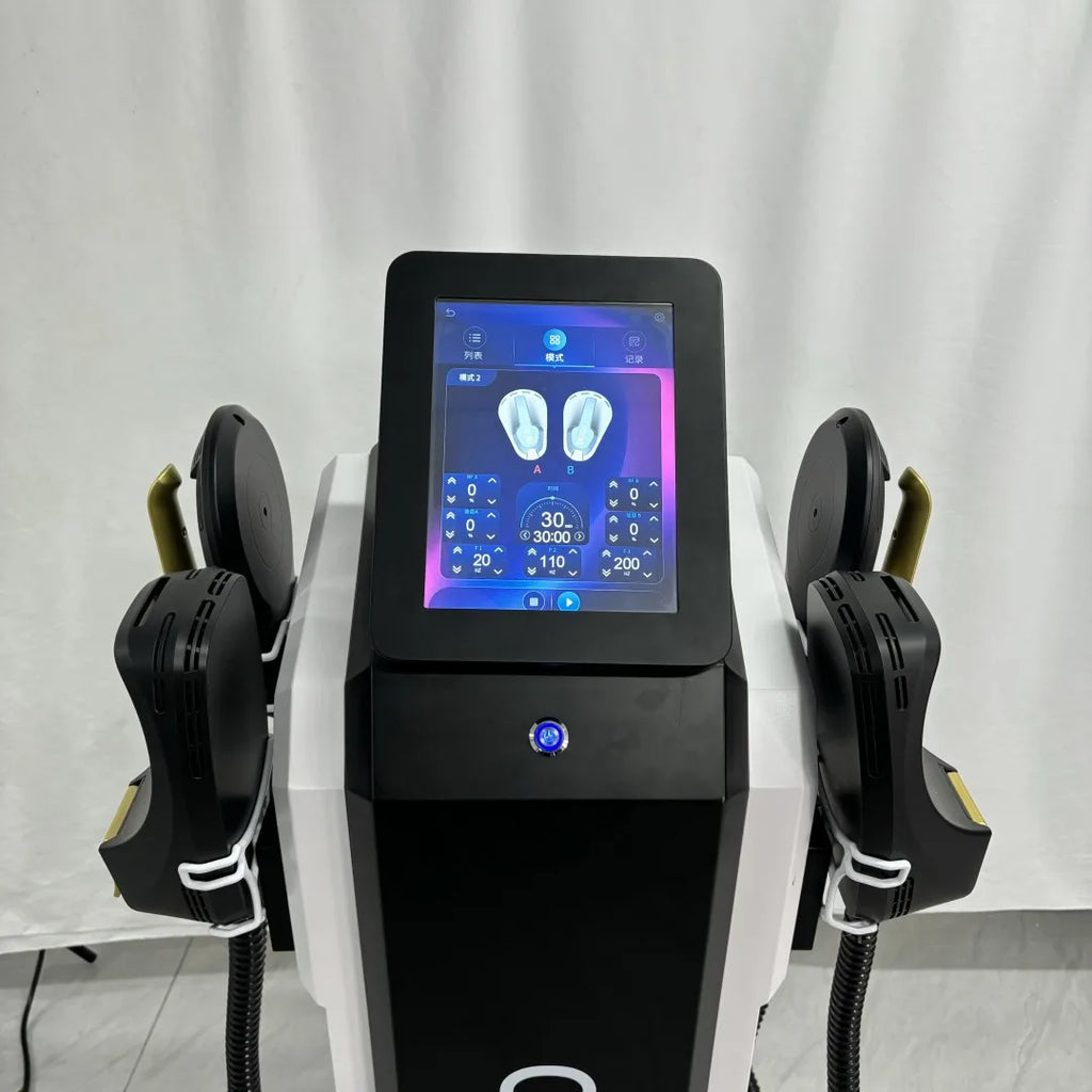 EMS Body Sculpting MYOslim Machine 6500W Sculpt Muscle Stimulation Abdominal Burning Fat Slimming Electromagnetic Weight Loss