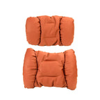 Advanced Sensory Bubble Cotton Car Headrest Anti-Stain Leather Neck Pillow And Waist Cushion Set for Mazda MX5 CX3 CX8 MX-5 CX30