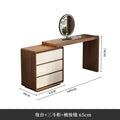 Desk Organizer Bedroom Dressing Table Mirror Bedside Modern Wood Makeup Table Storage Nordic Vanitys Para Maquillaje Furniture