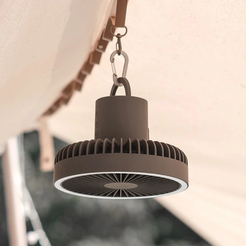 10000mAh 4000mAh Camping Fan Rechargeable Desktop Portable Circulator