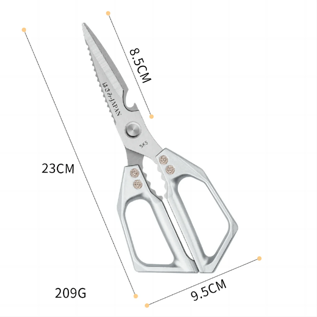 Kitchen scissors Multi-functional stainless steel household scissors for cutting chicken fish special shears