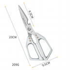 Kitchen scissors Multi-functional stainless steel household scissors for cutting chicken fish special shears