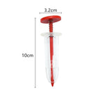 Gardening Seed Spreader Manual Seeder 1.5L Capacity with 5 Gears Adjustable for Sowing Fertilizing Melting Snow for Garden Lawn