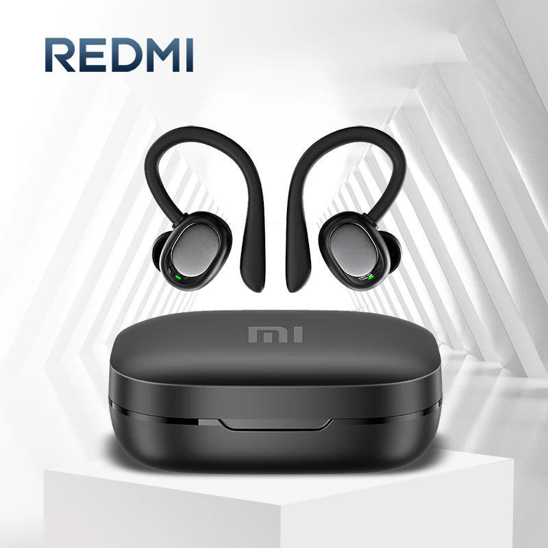 Xiaomi TWS Ear Hook Headphones HiFi Stereo Waterproof Wireless Earphones with LED Display And Long Standby Touch Control Earbuds