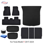 NovaAcc For Tesla Floor Mats Model Y 2017-2024 Model 3 2021 to 2024 Highland All Weather Trunk Mats Floor Liner Car Accessories