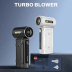 Xiaomi Violent Fan 450000RPM  Dust Blowing Brushless Ultra Turbo Fan Jet Battery Display High-Speed Handheld Powerful Blower2025